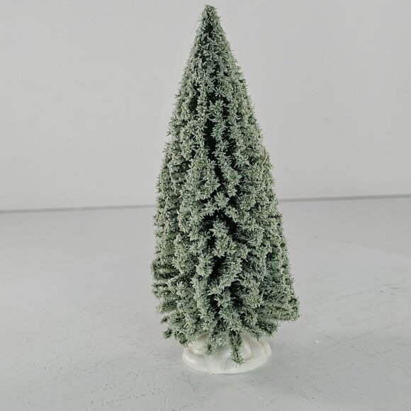 Lemax Frosted Miniature Christmas Spruce Tree For Holiday Village Decoration - Picture 2 of 6